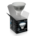 Лампа светодиодная MR16 4W 4100K FROST AC/DC 12V GU5.3 Gauss(50гл)