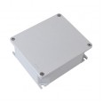 Коробка ответвительная алюминиевая окрашенная, IP66/IP67, RAL9006, 128х103х55мм