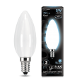 Лампа Gauss LED Filament Свеча OPAL E14 5W 450lm 4100К 1/10/50