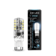 Лампа Gauss LED G9 AC150-265V 3W 240lm 4100K силикон 1/10/200