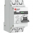 Дифференциальный автомат АД-32 1P+N 16А/30мА (хар, C, A, электронный, защита 270В) 6кА EKF PROxima