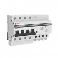 Дифференциальный автомат АД-4 63А/100мА (хар, C, AC, электронный) 6кА EKF PROxima