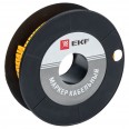 Маркер кабельный 1,5 мм2 ``7`` (1000 шт,) (ЕС-0) EKF PROxima