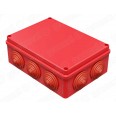 Коробка распределительная наружного монтажа 190х140х70мм IP55 (20шт), цвет - красный