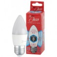 ECO LED B35-8W-840-E27 Лампы СВЕТОДИОДНЫЕ ЭКО ЭРА (диод, свеча, 8Вт, нейтр, E27)