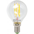Лампа светодиодная LED-ШАР-deco 5Вт 220В Е14 3000К 450Лм прозрачная IN HOME