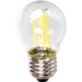 Лампа светодиодная LED-ШАР-deco 5Вт 220В Е27 4000К 450Лм прозрачная IN HOME