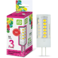 Лампа светодиодная LED-JC-standard 3Вт 12В G4 6500К 270Лм ASD