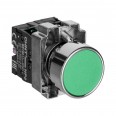 Кнопка управления NP2-BA31 без подсветки зеленая, 1НО, IP40 (R)