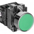 Кнопка управления NP2-BA35 без подсветки зеленая, 1НО+1НЗ, IP40 (R)