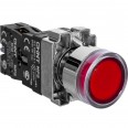 Кнопка управления NP2-BW3461 плоская, красная, 1НО AC/DC230В(LED), IP40 (R)