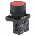 Кнопка управления NP2-EA45 без подсветки красная 1НО+1НЗ IP40 (R)