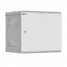 Шкаф телекоммуникационный настенный разборный 9U (600х450) дверь металл, Astra серия EKF PROxima