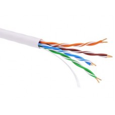 Информационный кабель неэкранированный U/UTP 4х2 CAT5E, PVC, белый
