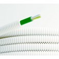 Электротруба ПЛЛ гибкая гофр. не содержит галогенов д.20мм, цвет белый,с кабелем ППГнг(А)-HF 3x2,5мм2 РЭК `ГОСТ+`,50м