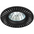 KL31 AL/BK Точечные светильники ЭРА алюминиевый MR16,12V/220V, 50W черный/серебро