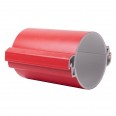 Труба разборная ПВХ d110 мм (3 м) 750Н красная EKF-Plast
