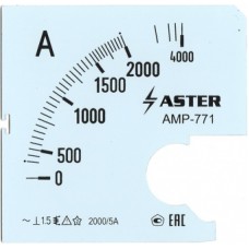 Шкала к амперметру AMP-771 2000/5 А