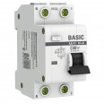 Автоматический выключатель дифференциального тока 1P+N 40А 30мА тип АС х-ка C эл, 4,5кА АД-12 Basic