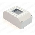 Щиток наружный для автоматических выключателей 2-4 модуля IP30 цвет белый (35шт)