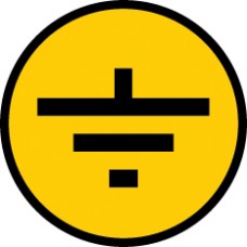 Символ заземления 30х30мм ИЭК (96)