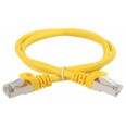ITK Коммутационный шнур кат. 6 FTP PVC 0,5м желтый