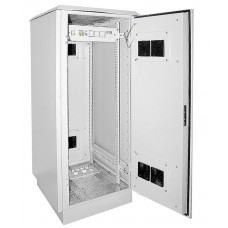 ITK Шкаф уличный 19` 24U 720x860, IP55 металл двери, серый