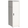 ITK Шкаф сетевой 19` LINEA N 42U 600х1000 мм металлическая передняя дверь серый