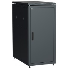 ITK Шкаф сетевой 19` LINEA N 24U 600х1000 мм металлические двери черный