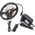 Комплект светодиодной подсветки `Сделай сам` (лента LED 5м LSR-2835WW60-4,8-IP20-12В + драйвер + выключатель) IEK