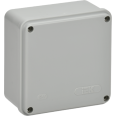 Коробка распаячная КМ41259 для открытой проводки 100х100х50мм гладкие стенки IP44 серая IEK