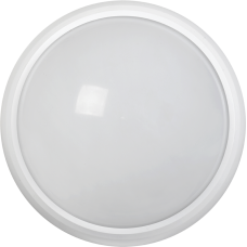 Светильник светодиодный ДПО 3030 12Вт 4500K IP54 круг белый пластик IEK