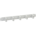 ITK 19` металлический кабельный органайзер 2U, 5 колец, серый