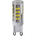 Лампа светодиодная (LED) капсульная d16мм G9 360° 5Вт 220-240В прозрачная нейтральная холодно-белая 4000К Navigator