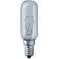 Лампа накаливания трубчатая d25мм E14 40Вт 230В прозрачная белая для холодильников Navigator