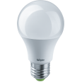 Лампа светодиодная (LED) «груша» E27 230° 12Вт матовая нейтральная холодно-белая 4000К Navigator