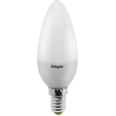 Лампа светодиодная (LED) «свеча» d35мм E14 270° 3Вт матовая нейтральная холодно-белая 4000К Navigator