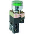 NP2 Кнопка управления NP2-BW3365 1НО+1НЗ зеленая с подсеткой AC/DC24В(LED) IP40 (CHINT)