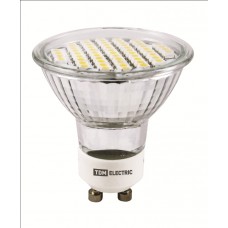 Лампа светодиодная PAR16-3 Вт-220 В -3000 К–GU 10 SMD TDM