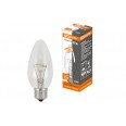 Лампа накаливания `Свеча прозрачная` 40 Вт-220 В-Е27 TDM 