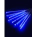 Гирлянда `Сосульки`, падающий голубой свет, 30 см, 8 шт в комплекте, 3,8 м, TDM