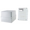 Распаячная коробка ОП 240х195х165мм, крышка, IP55, кабельные ввода d28-3 шт., d37-2 шт., TDM