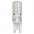 LED-JCD-2,5W/WW/G9/CL/S Лампа светодиодная JCD Volpe с силиконовым покрытием. Цвет свечения теплый белый. Серия Simple. Упаковка картон
