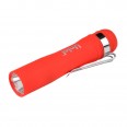 S-LD045-B Red Фонарь Uniel серии Стандарт «Simple Light — Debut», пластиковый корпус, 0,5 Watt LED, упаковка — блистер, 1хАА н/к, цвет красный