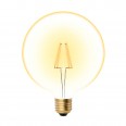 LED-G125-8W/GOLDEN/E27 GLV21GO Лампа светодиодная Vintage. Форма «шар», золотистая колба. Картон. ТМ Uniel