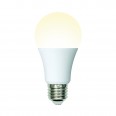 LED-A60-10W/WW/E27/FR/MB PLM11WH Лампа светодиодная. Форма «А», матовая. Серия Multibright. Теплый белый свет (3000K). 100-50-10. Картон. ТМ Uniel.