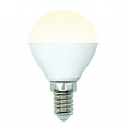 LED-G45-6W/WW/E14/FR/MB PLM11WH Лампа светодиодная. Форма «шар», матовая. Серия Multibright. Теплый белый свет (3000K). 100-50-10. Картон. ТМ Uniel.