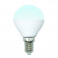 LED-G45-6W/NW/E14/FR/MB PLM11WH Лампа светодиодная. Форма «шар», матовая. Серия Multibright. Белый свет (4000K). 100-50-10. Картон. ТМ Uniel.