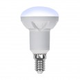 LED-R50 7W/4000K/E14/FR/DIM PLP01WH Лампа светодиодная, диммируемая. Форма `Рефлектор`, матовая. Серия Яркая. Белый свет (4000K). Картон. ТМ Uniel.