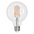 LED-G95-15W/3000K/E27/CL PLS02WH Лампа светодиодная. Форма `шар`, прозрачная. Серия Sky. Теплый белый свет (3000K). Картон. ТМ Uniel.